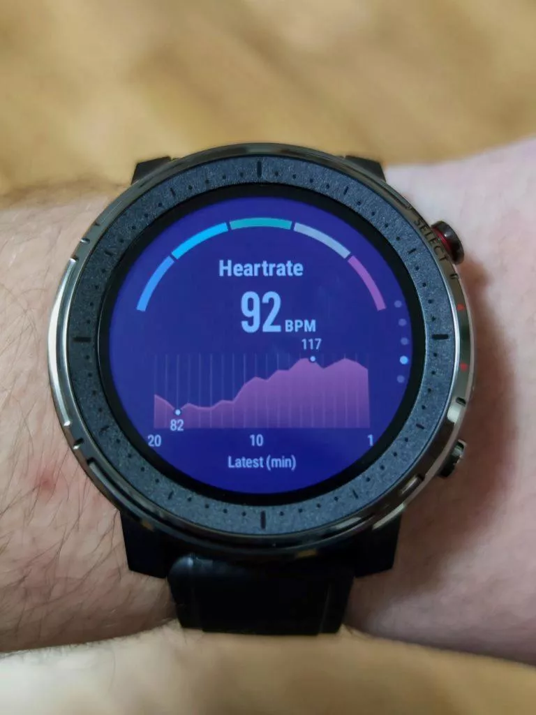 xiaomi amazfit stratos 3 zaznam cviceni 3