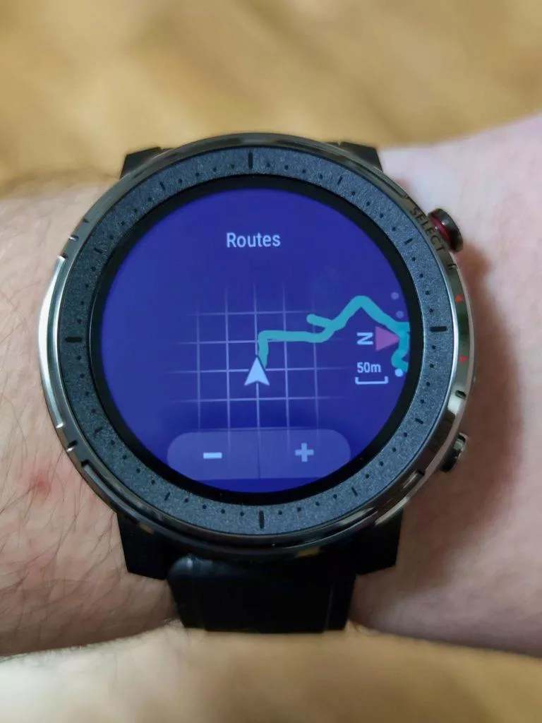 xiaomi amazfit stratos 3 zaznam cviceni 4