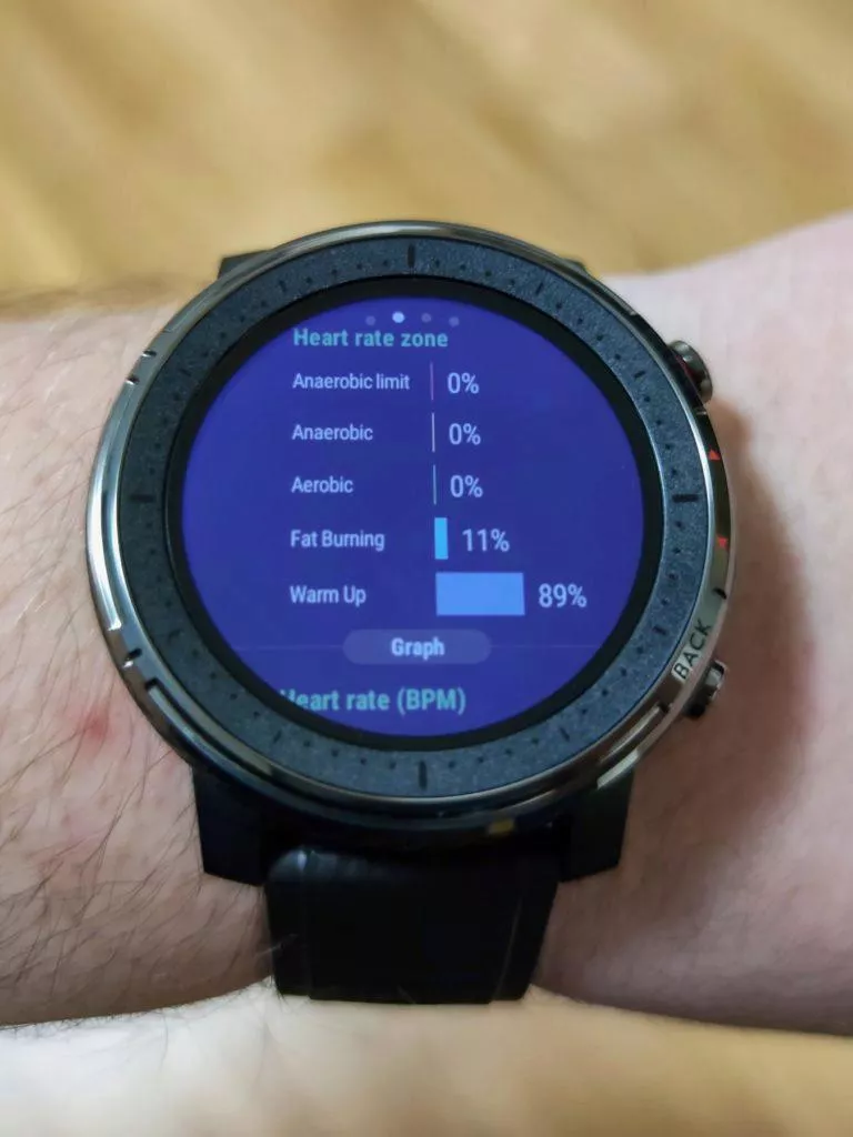 xiaomi amazfit stratos 3 zaznam cviceni 5