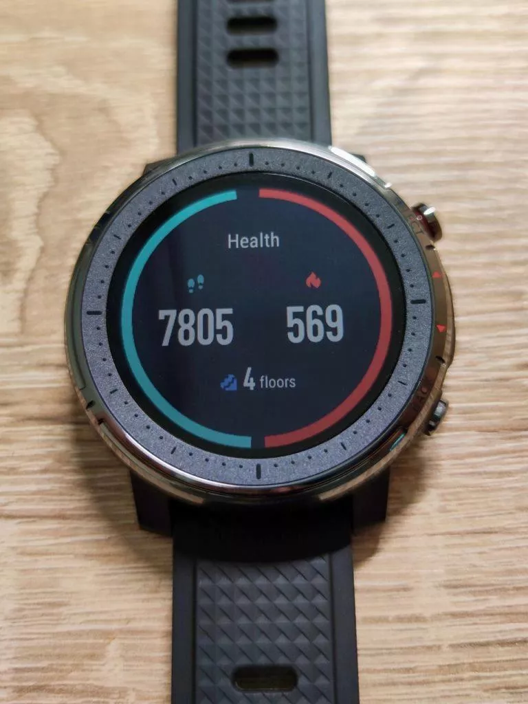 recenze Xiaomi Amazfit Stratos 3 kroky a kalorie