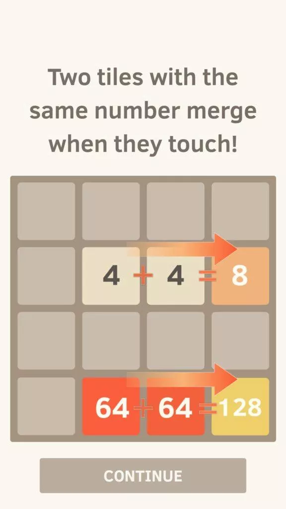 2048 screenshot 1