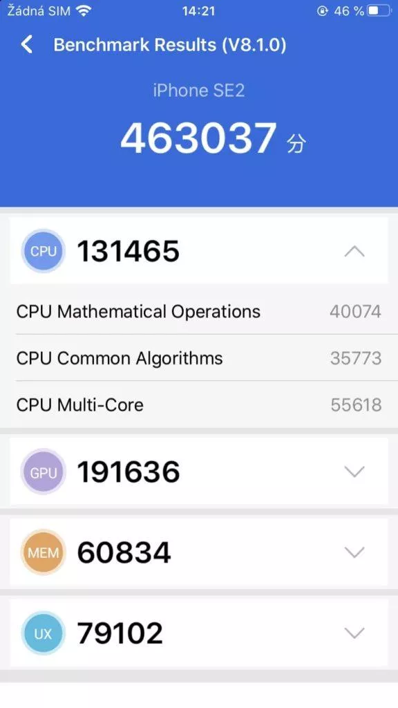 antutu iphone se
