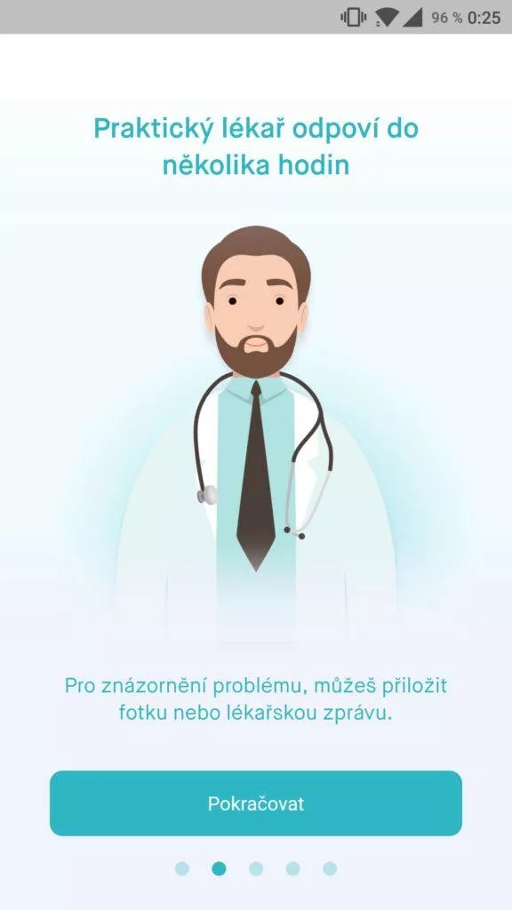 mobilní aplikace uLékaře.cz screenshot 2