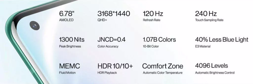 OnePlus 8 Pro parametry 2