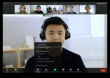 zabezpečení zoom komunikace nahled