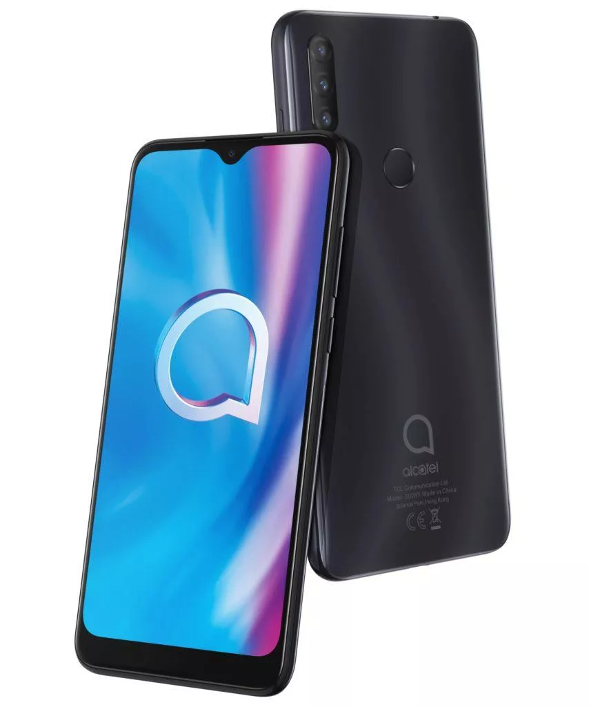 alcatel 1s 2020 power gray