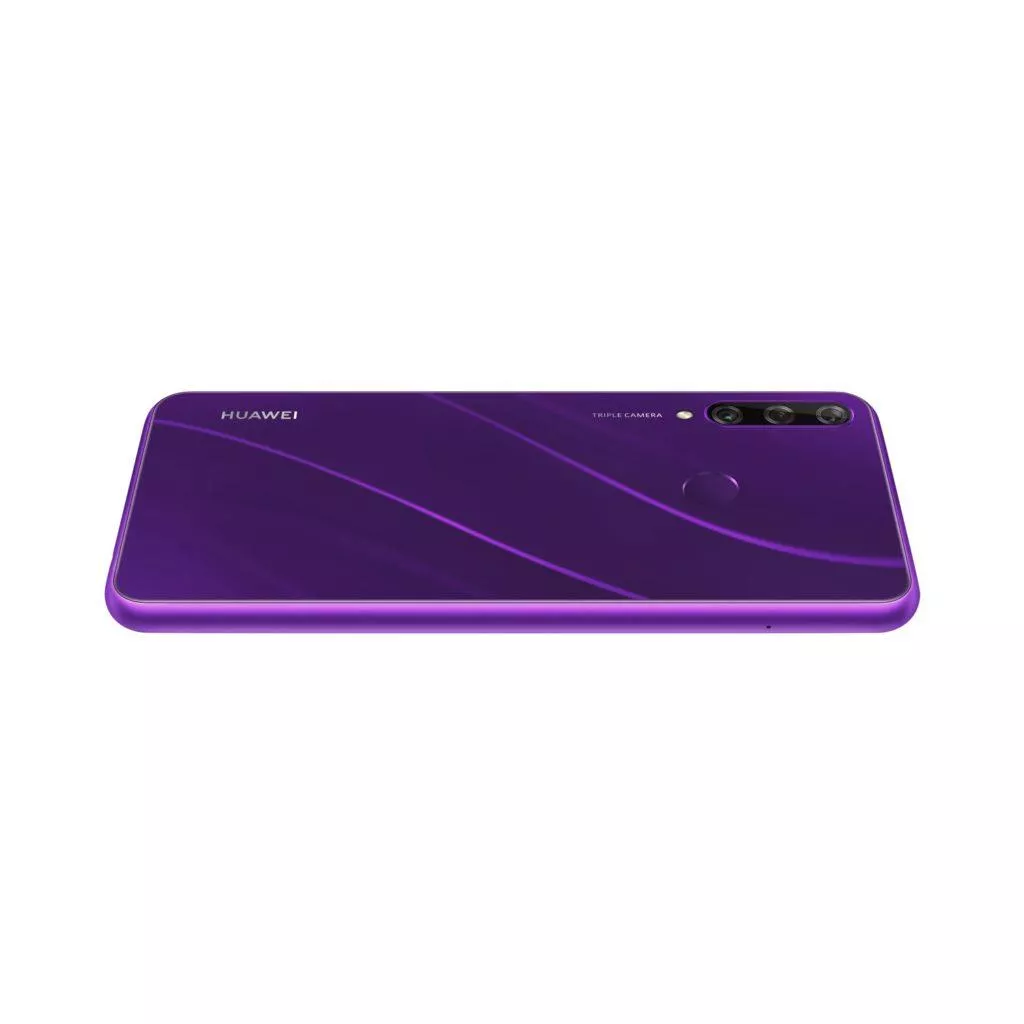 Huawei Y6p purple bok