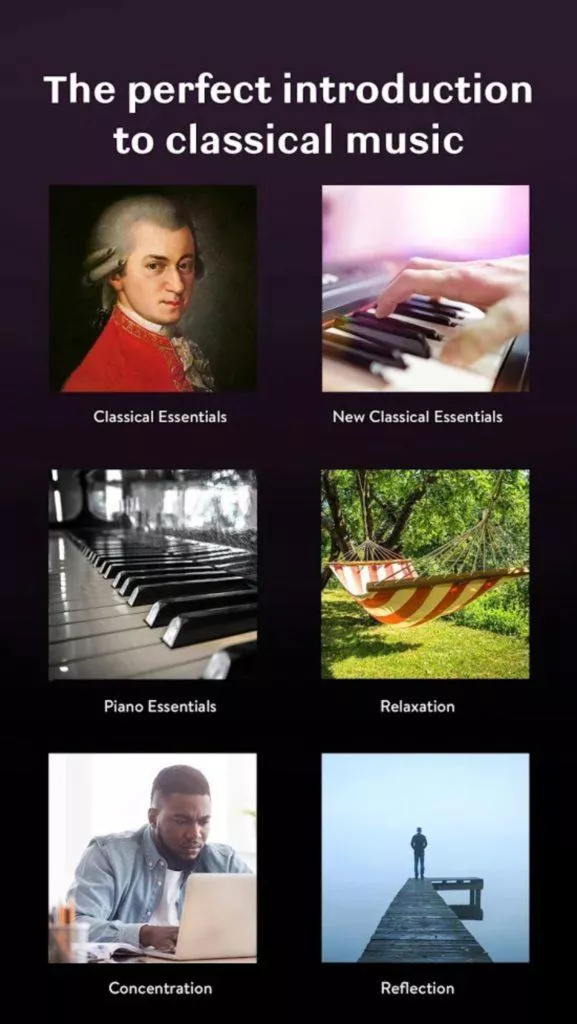Primephonic screen 1