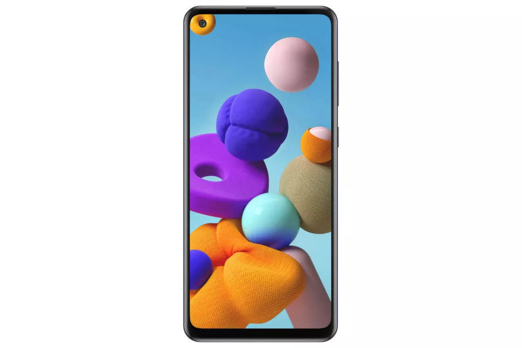 Samsung Galaxy A21s cerna celo