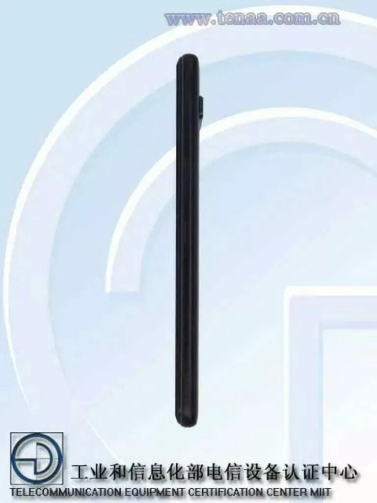 Asus ROG Phone 3 TENAA certifikace pravy bok
