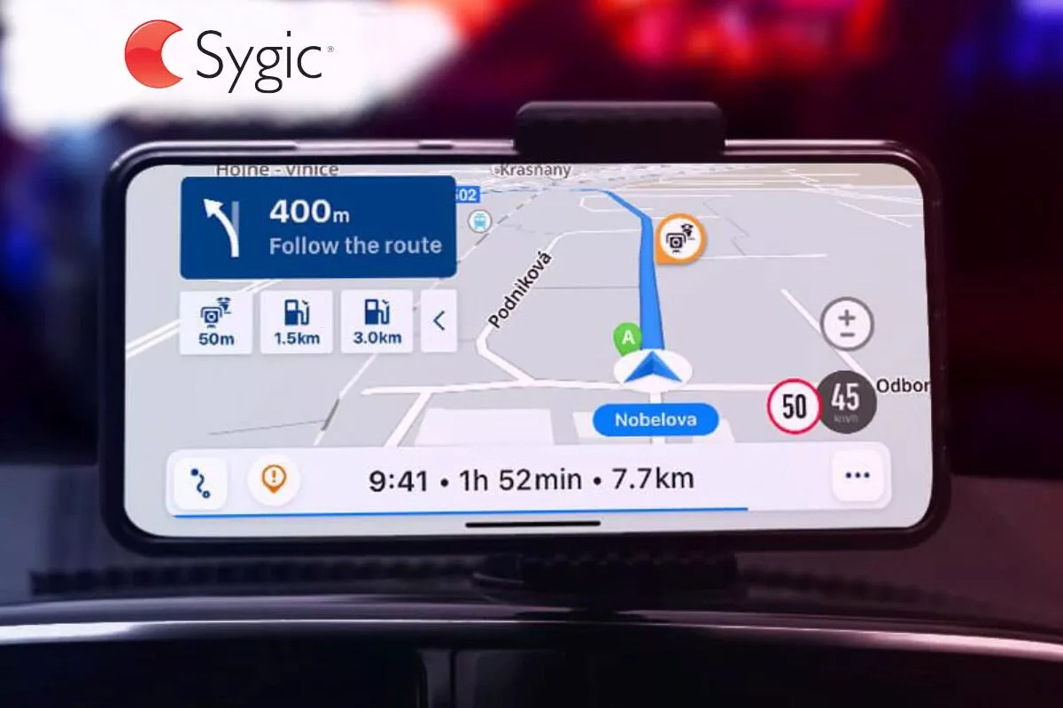 navigace sygic zobrazi mobilni radary