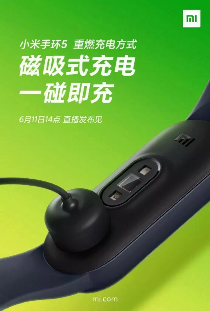 Xiaomi Mi Band 5 konektor 2