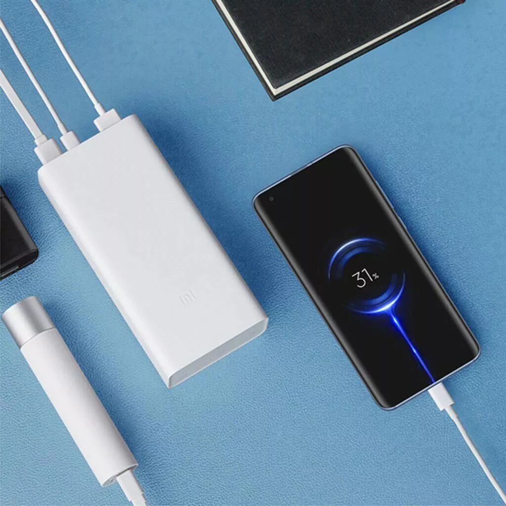 Xiaomi powerbanka s kapacitou 30000 mAh zapojení