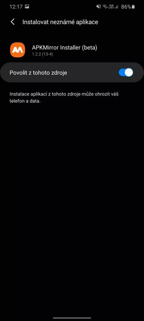 13 APKMirror Netflix bundle povolení instalace