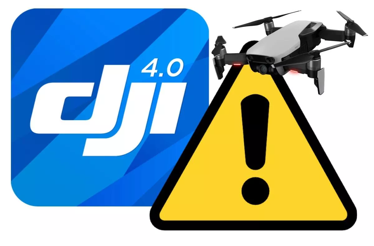 DJI GO 4 bezpečnostní riziko