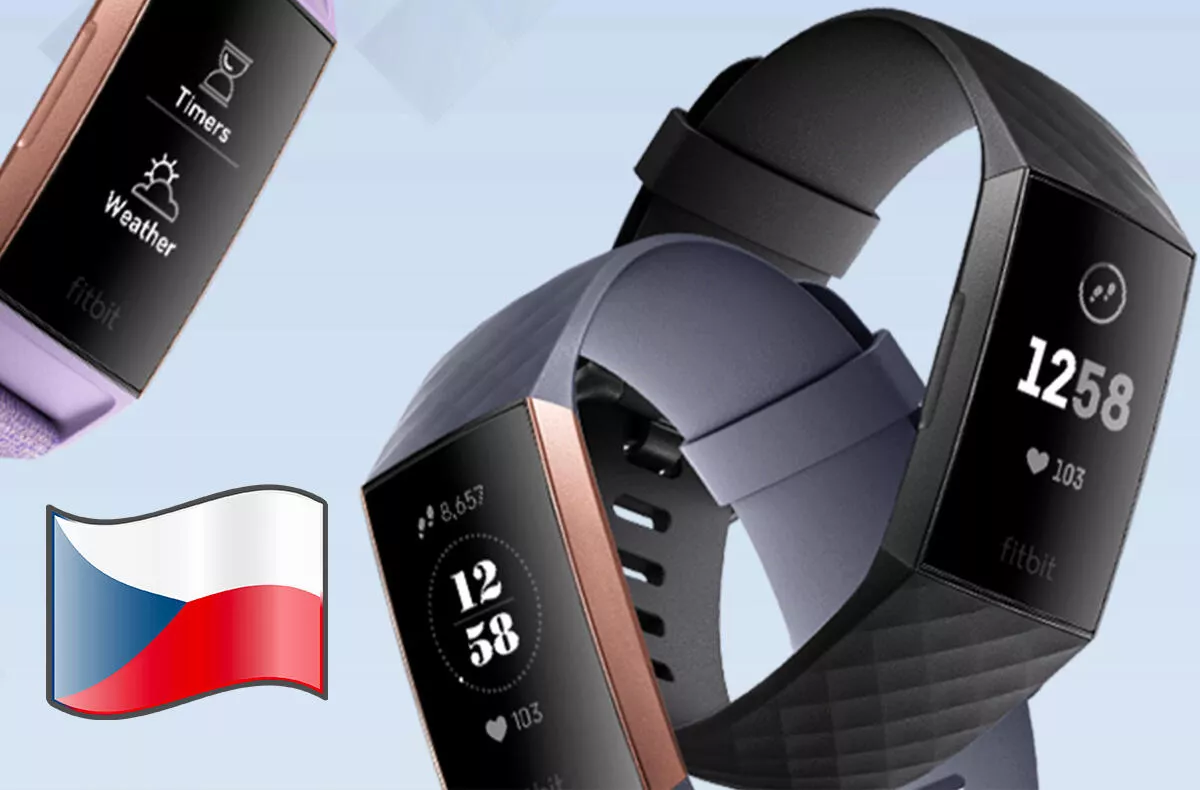 fitbit charge 3 čeština