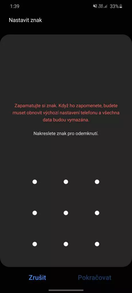 gesto zadání