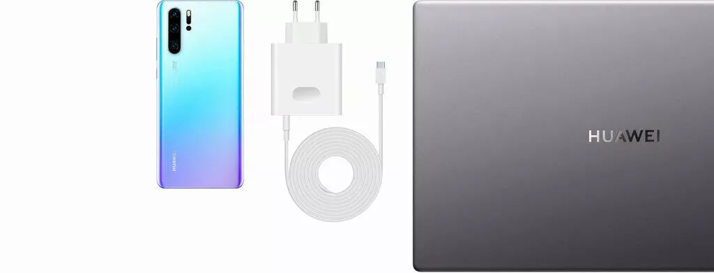 MateBook D15 a Huawei P40 Lite