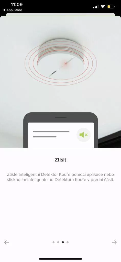 netatmo smart smoke alarm aplikace