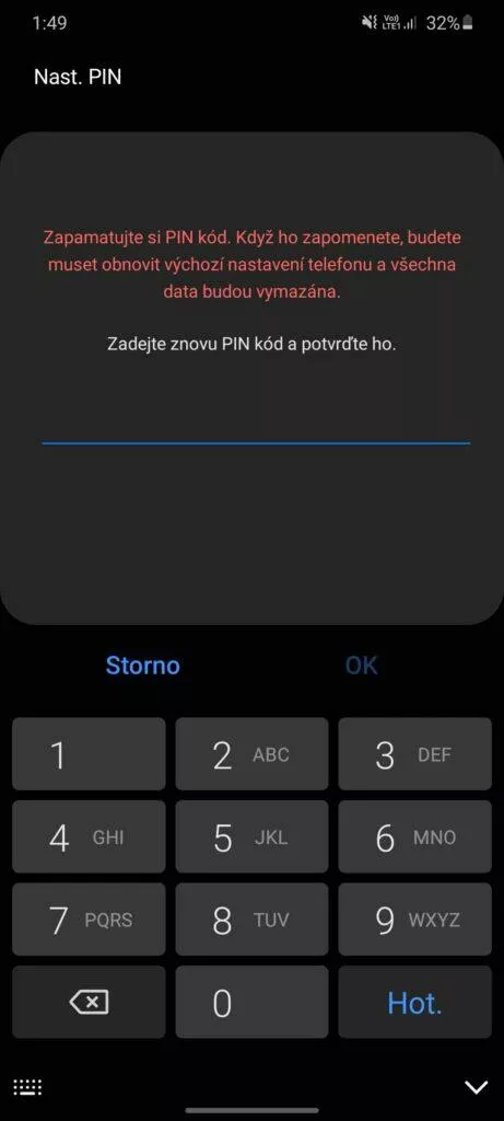 pin zopakování