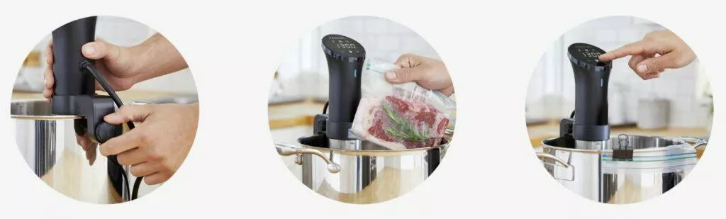 Anova Precision Cooker uchycení ovládání