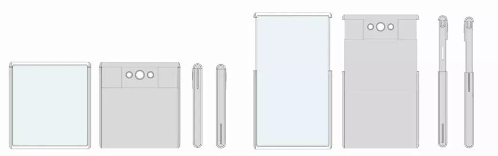 Oppo telefon s rolovacím displejem vysouvání