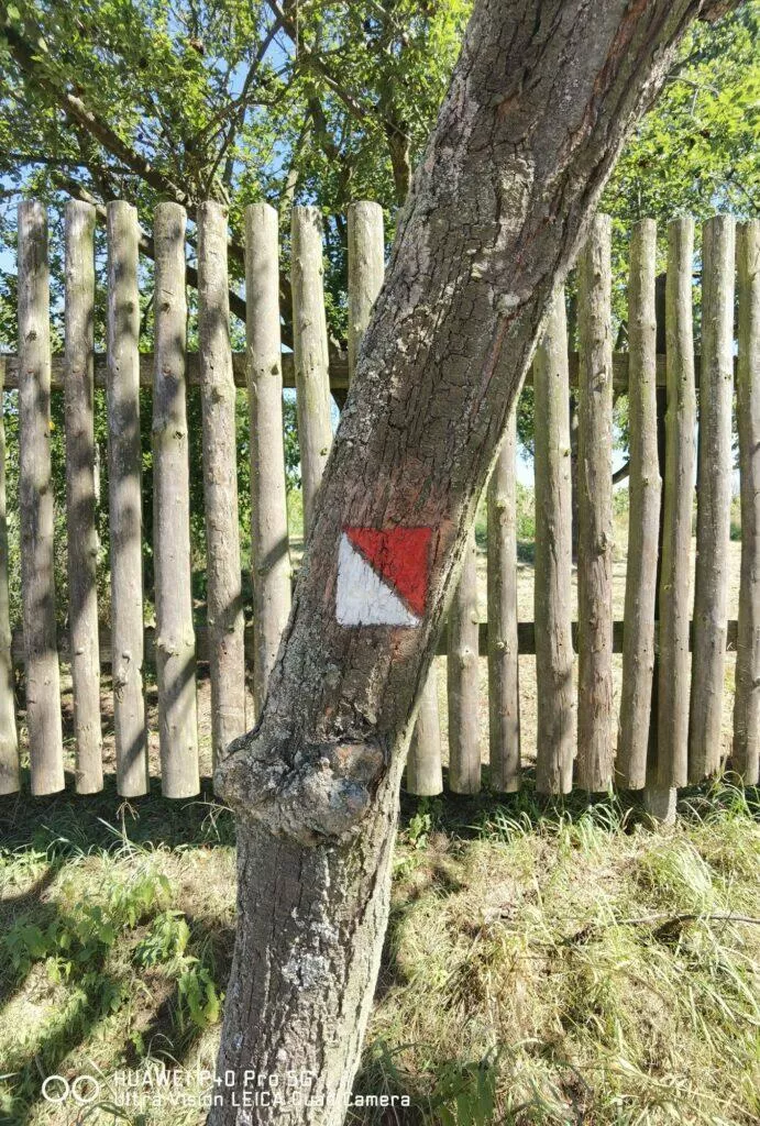 turistická značka x1