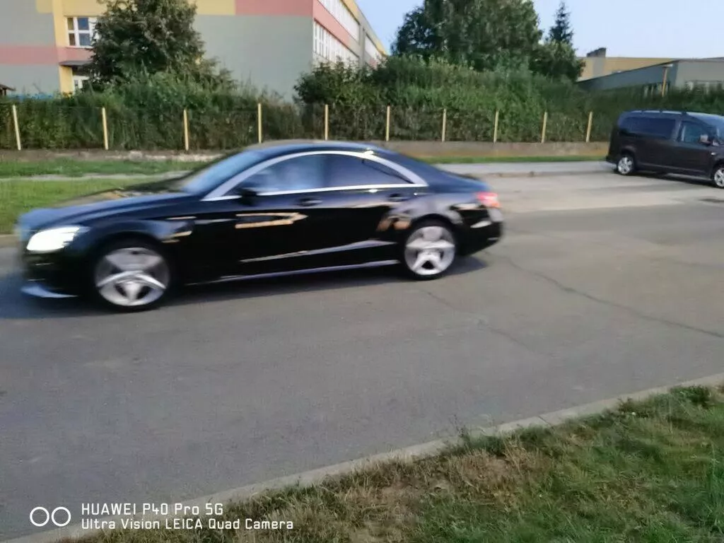 zachycení pohybu auta