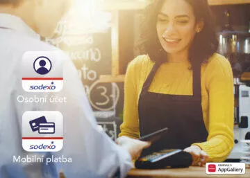 Huawei ČR NFC platby Sodexo