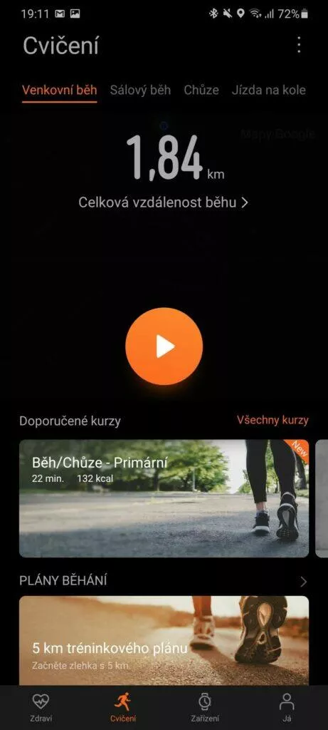 Huawei Health Zdraví aktivita