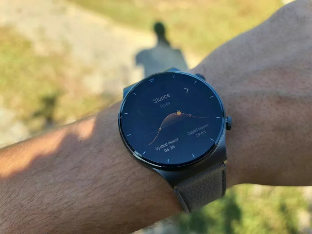 Huawei Watch GT2 Pro funkce počasí