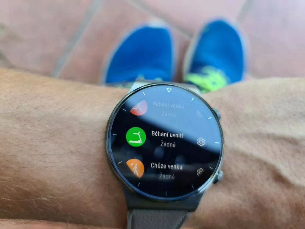 Huawei Watch GT2 Pro funkce sport běh