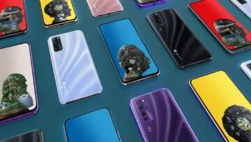Nový ZTE Axon 20 barvy