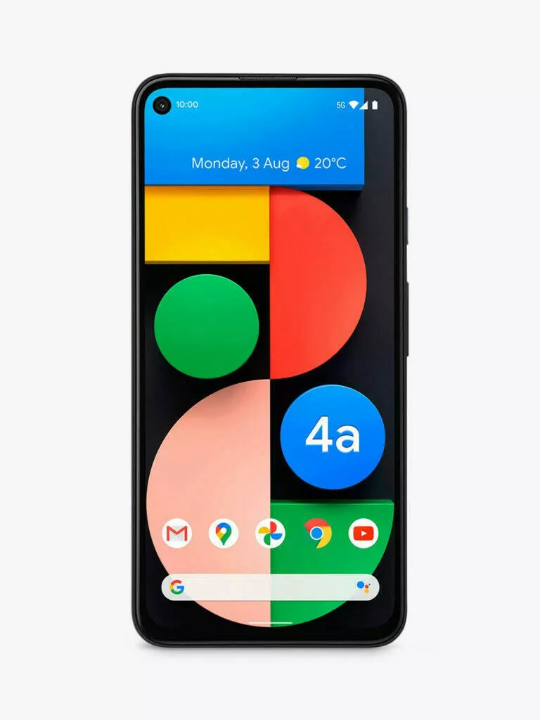 pixel 4a 5g displej