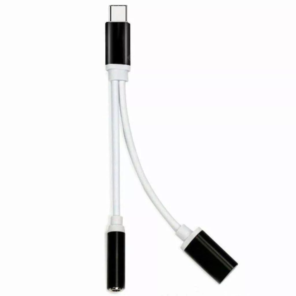 Rozbočka z USB-C na jack a USB-C