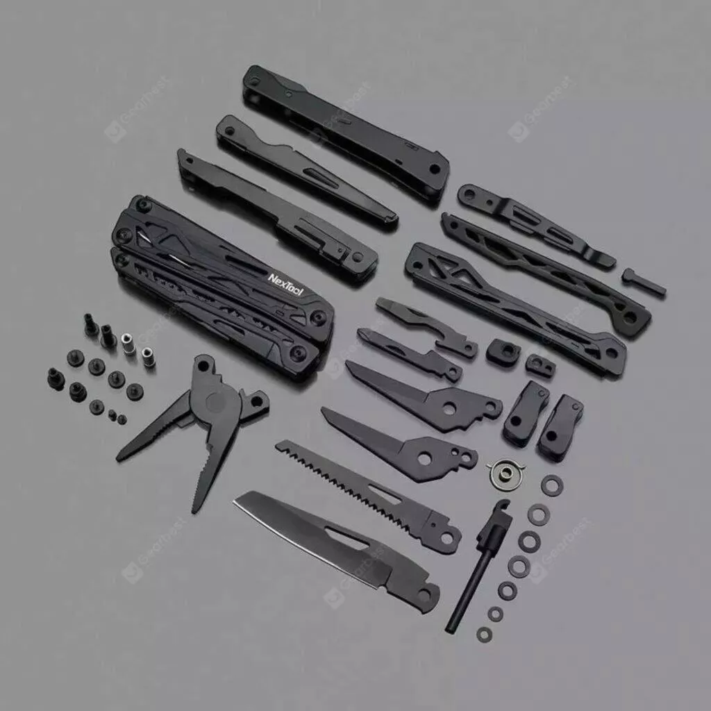 Univerzální nástrojový nůž NexTool 10v1 díly