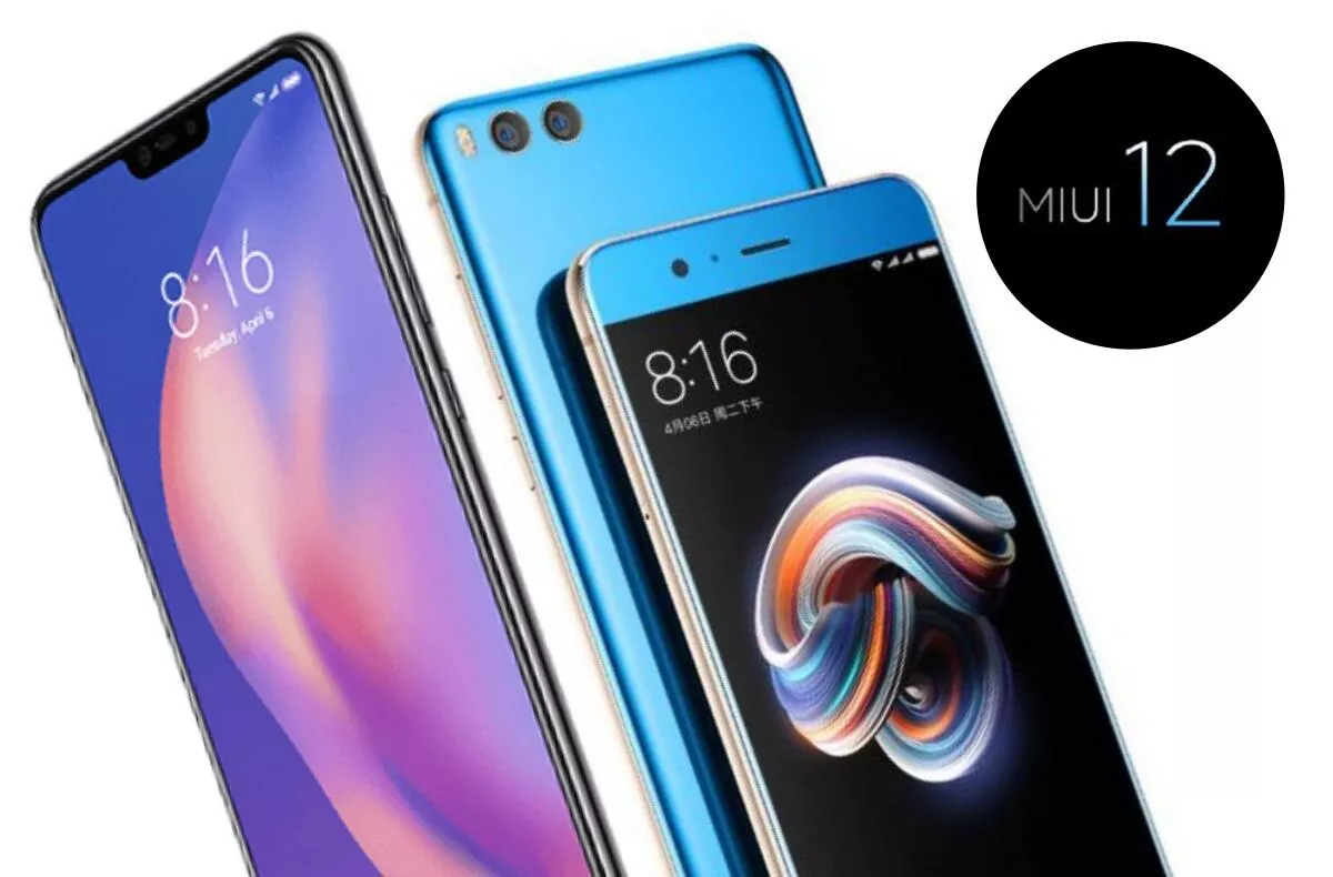 Xiaomi Mi Note 3 Mi 8 Lite MIUI 12