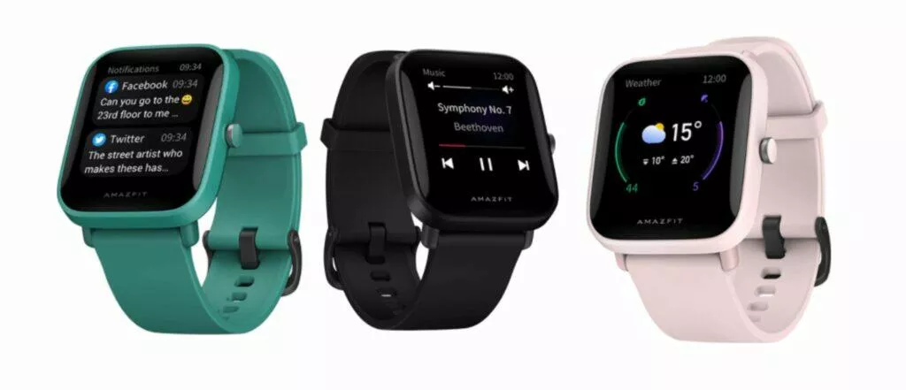 Amazfit Bip U parametry barvy