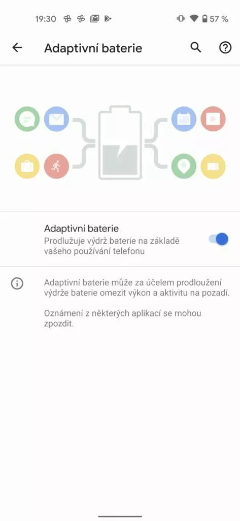 google pixel 4a baterie