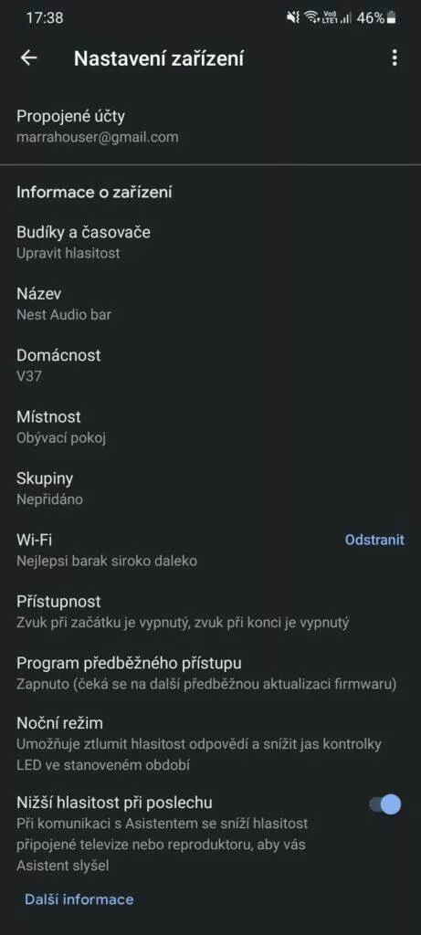 hlavní nastavení 1