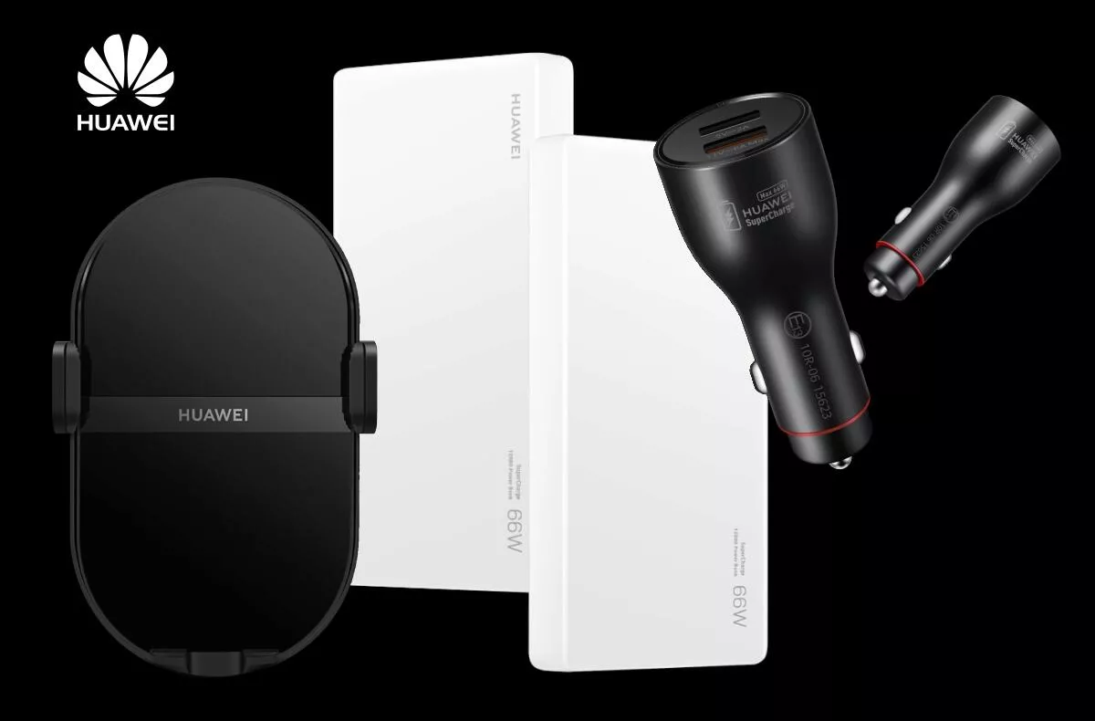 huawei 66w powerbanka adapter do auta 50w bezdratova nabijecka