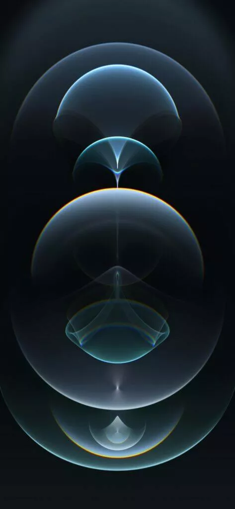 iPhone tapeta modrá