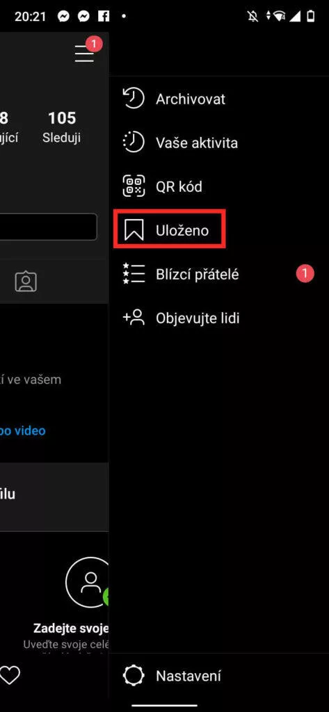 jak uložit fotku z instagramu