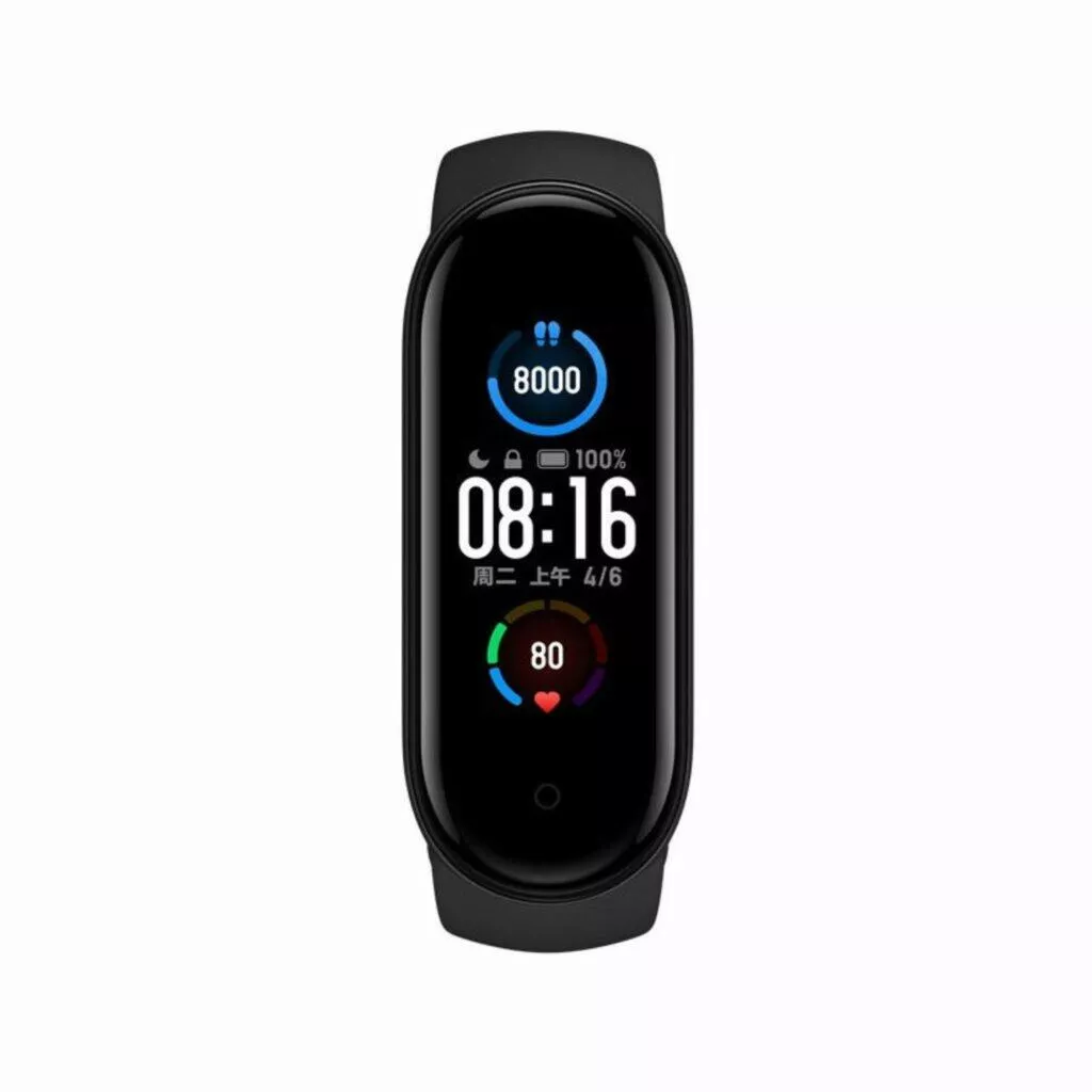 porovnání Xiaomi Mi Band 5 Samsung Galaxy Fit2 Mi Band 5 displej