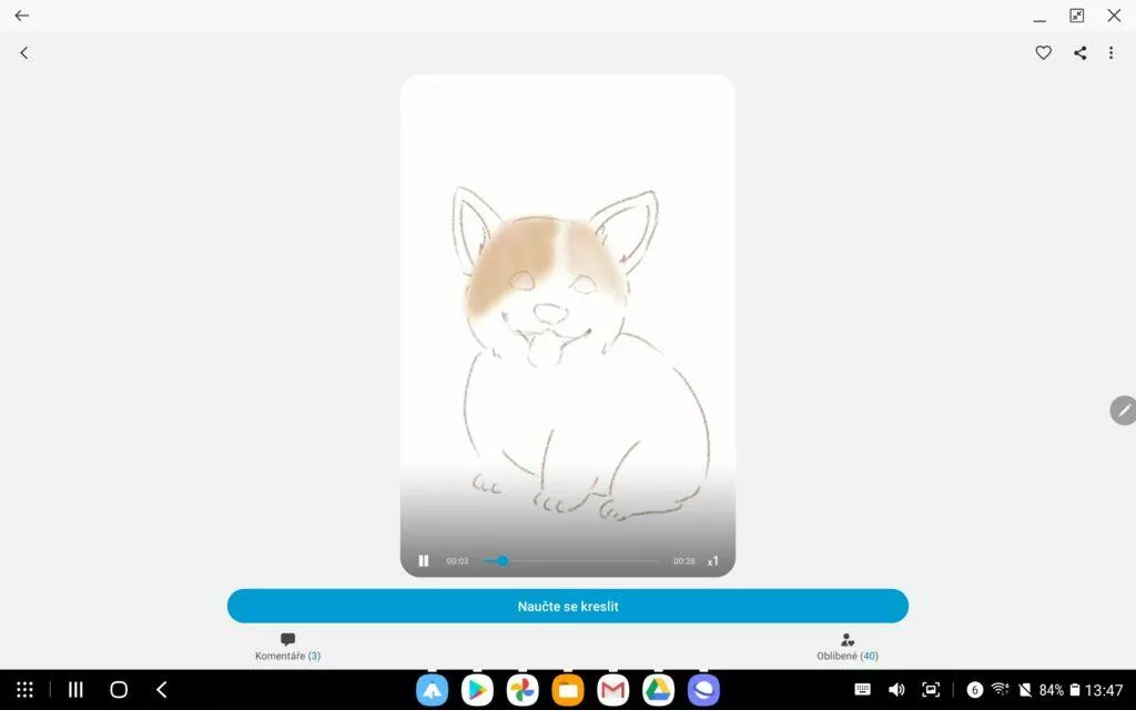 samsung galaxy tab s7 dex kresleni