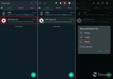 whatsapp nový update