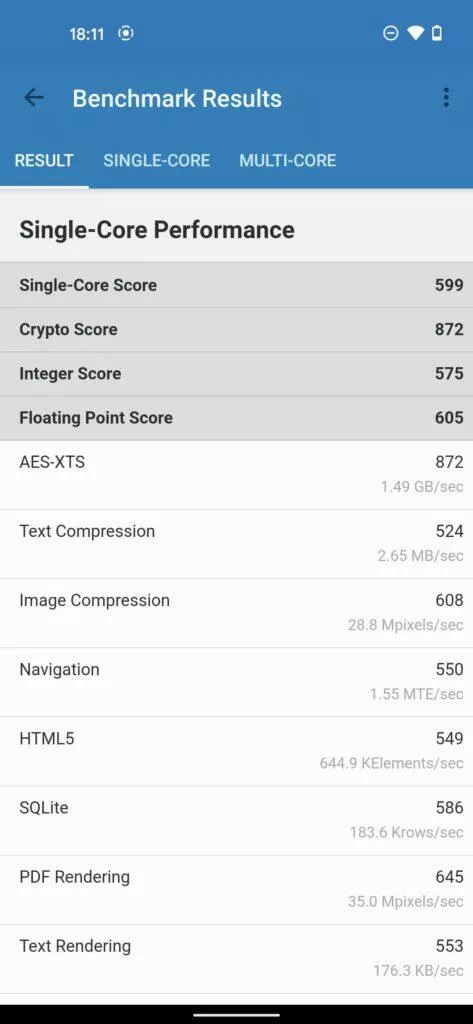 new google pixel geekbench