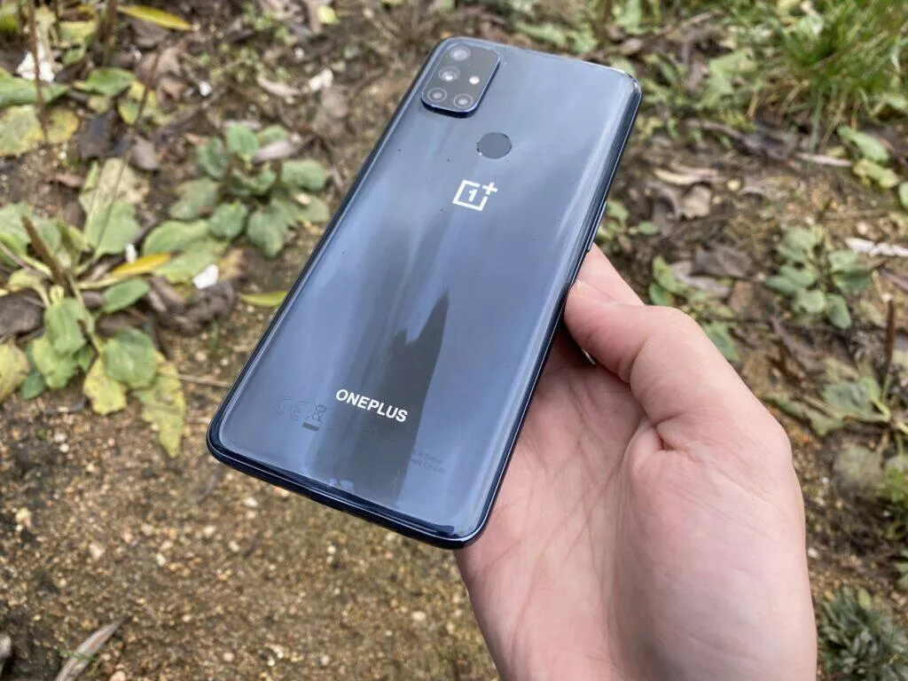 oneplus nord n10 5g displej záda