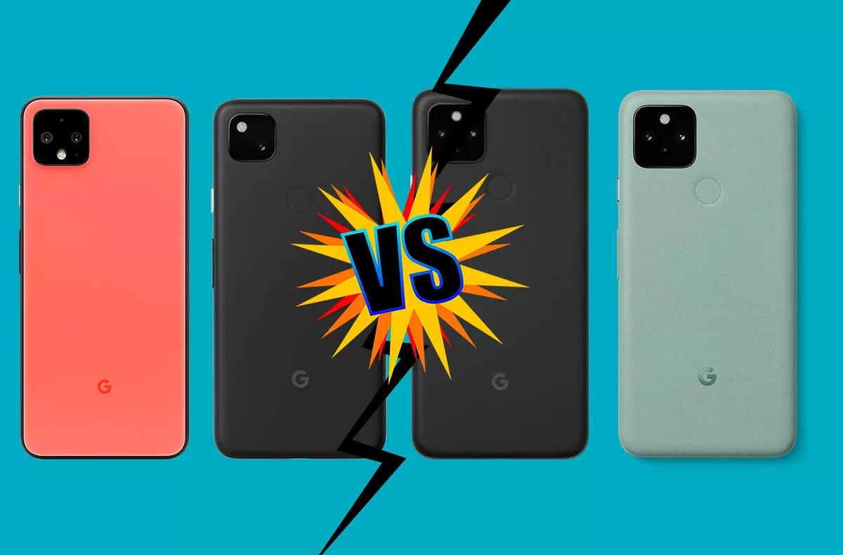 Pixel 4 versus Pixel 5