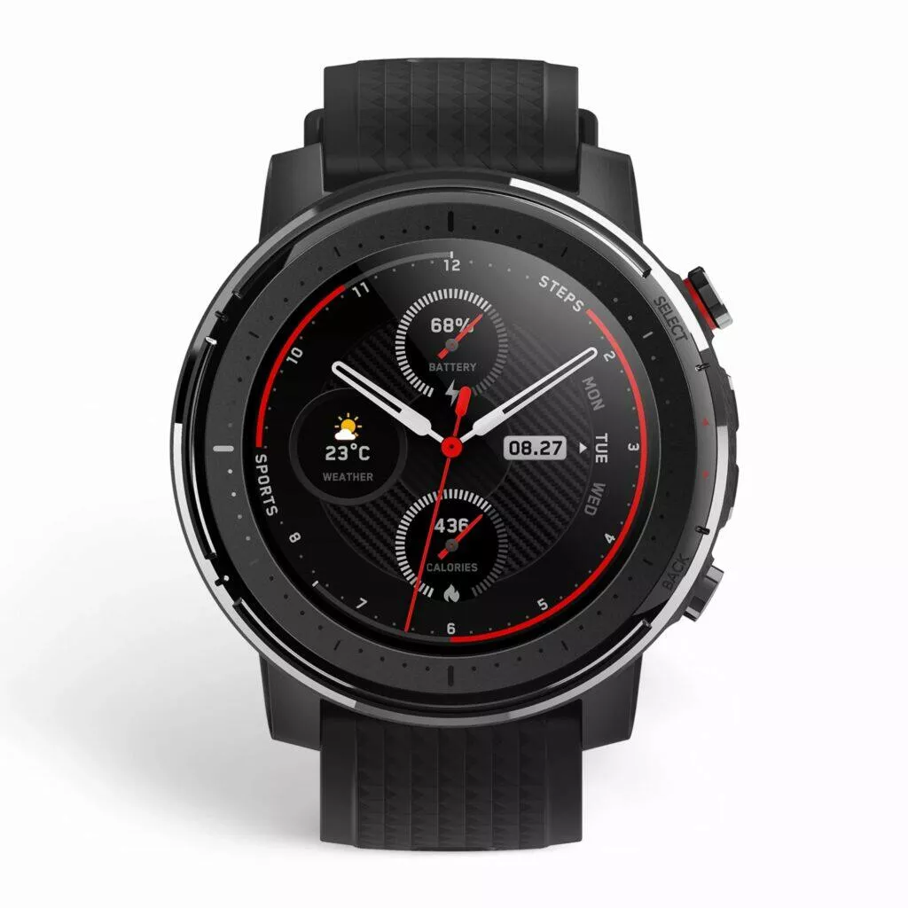 Porovnání Amazfit Stratos 3 a Honor Watch GS Pro Stratos 3 čelo